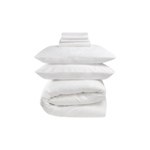 Luxury Cotton Bed Linen Set White